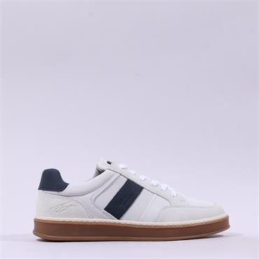 Tommy Bowe Pietsch Casual Trainer - White Navy